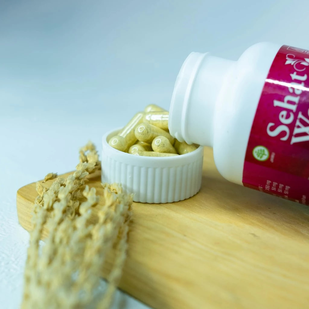 Sehat Wanita Original Isi 50 kapsul Untuk Membantu Atasi Masalah Kewanitaan dan Promil Obat Herbal Keputihan Haid Bau Gatal Benjolan 5
