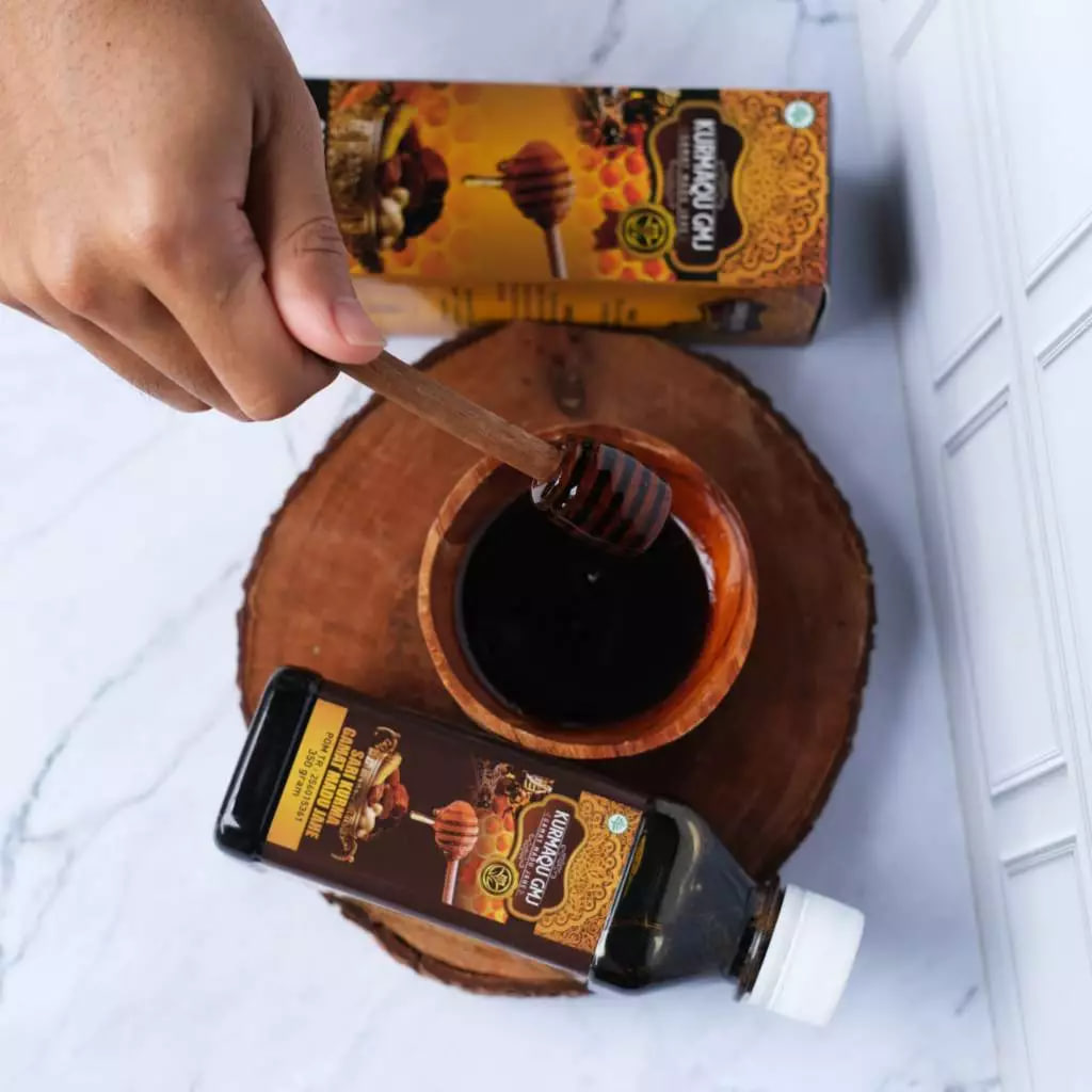Sari Kurma Kurmaqu GMJ Asli 100% Original Obat Herbal Flek Paru Paru Asma Sesak Nafas Penambah Nafsu Makan Berat Badan Asam Lambung Maag Gerd Kolesterol Darah Tinggi Sakit Kepala Demam Batuk Berdahak Menahun Tipes Diabetes Stroke Ispa 3