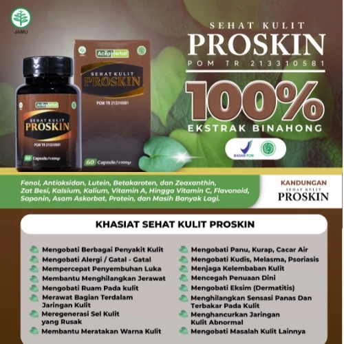 Sehat Kulit Proskin Obat Gatal Gatal Gatel Kulit Seluruh Badan Selangkangan Eksim Panu Scabies Manusia Kurap dan Jamur 2